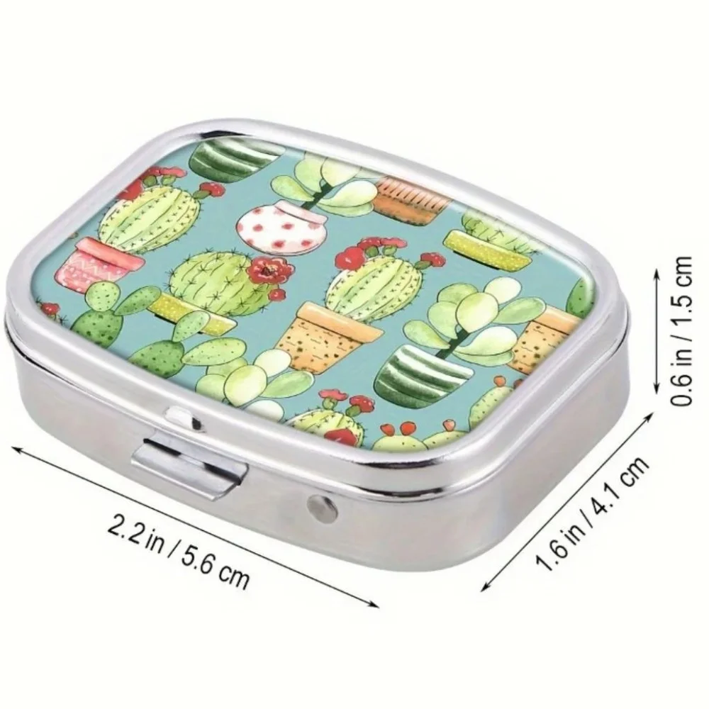 Pill Box Cactus Print